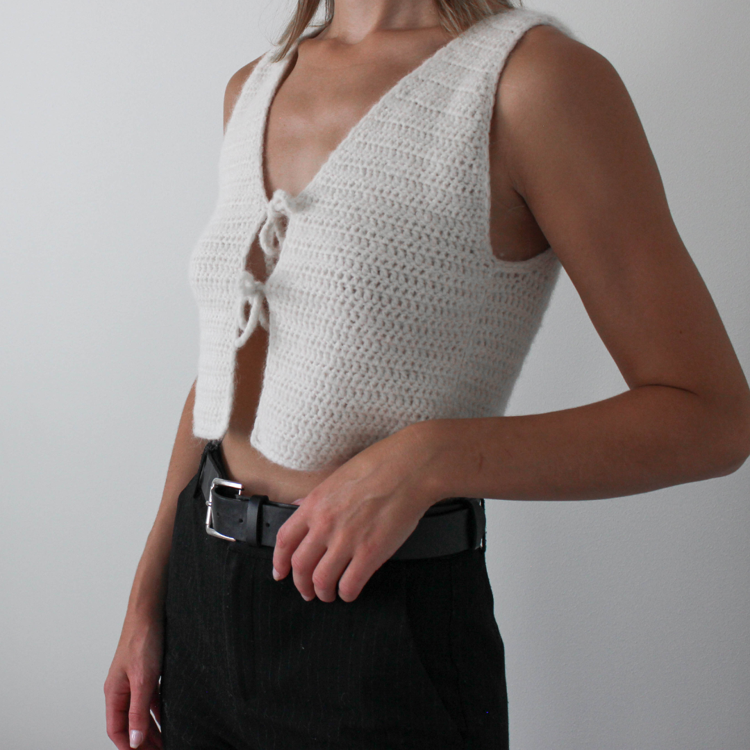 2 in 1 reversible top crochet pattern vest