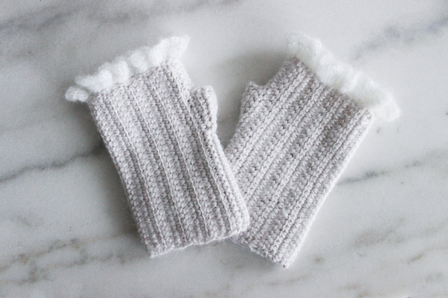 Ruffle Wrist Warmers