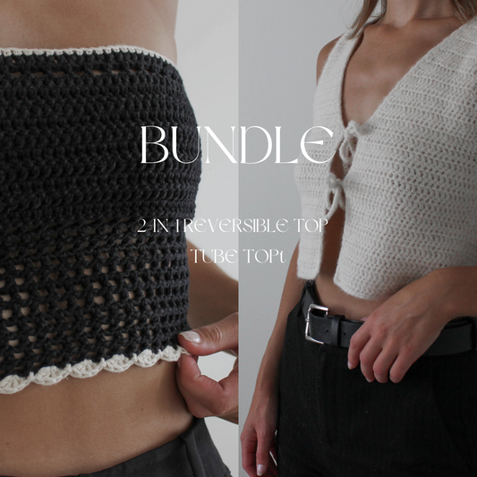 Tube top + Reversible top