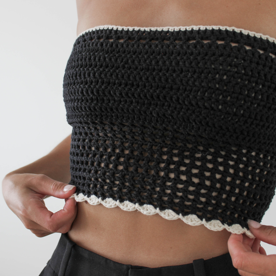 tube top crochet pattern