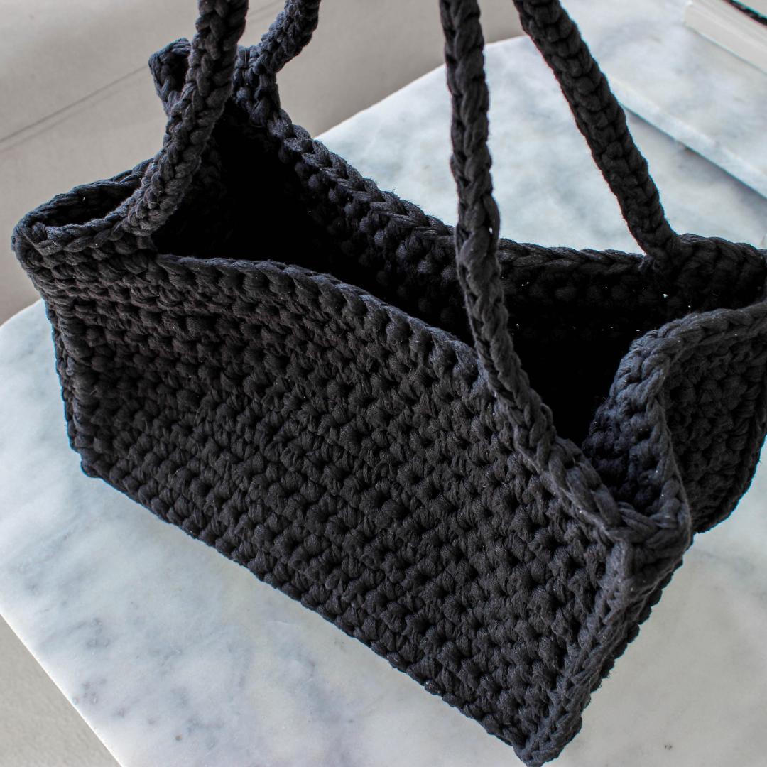 crochet everyday bag beginnerfriendly tote bag