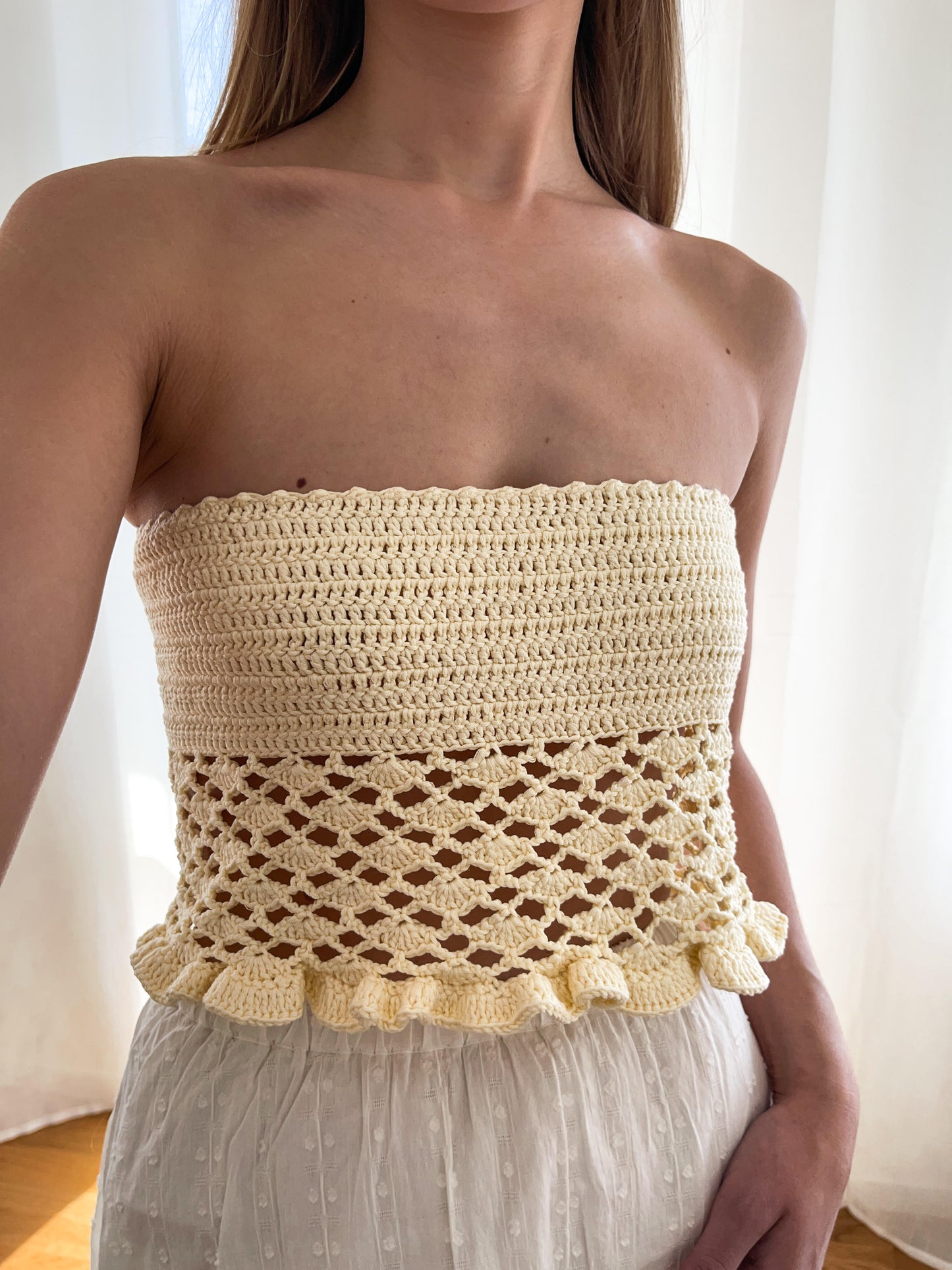 Mermaid top - Crochet pattern