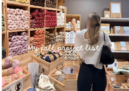 My fall project list