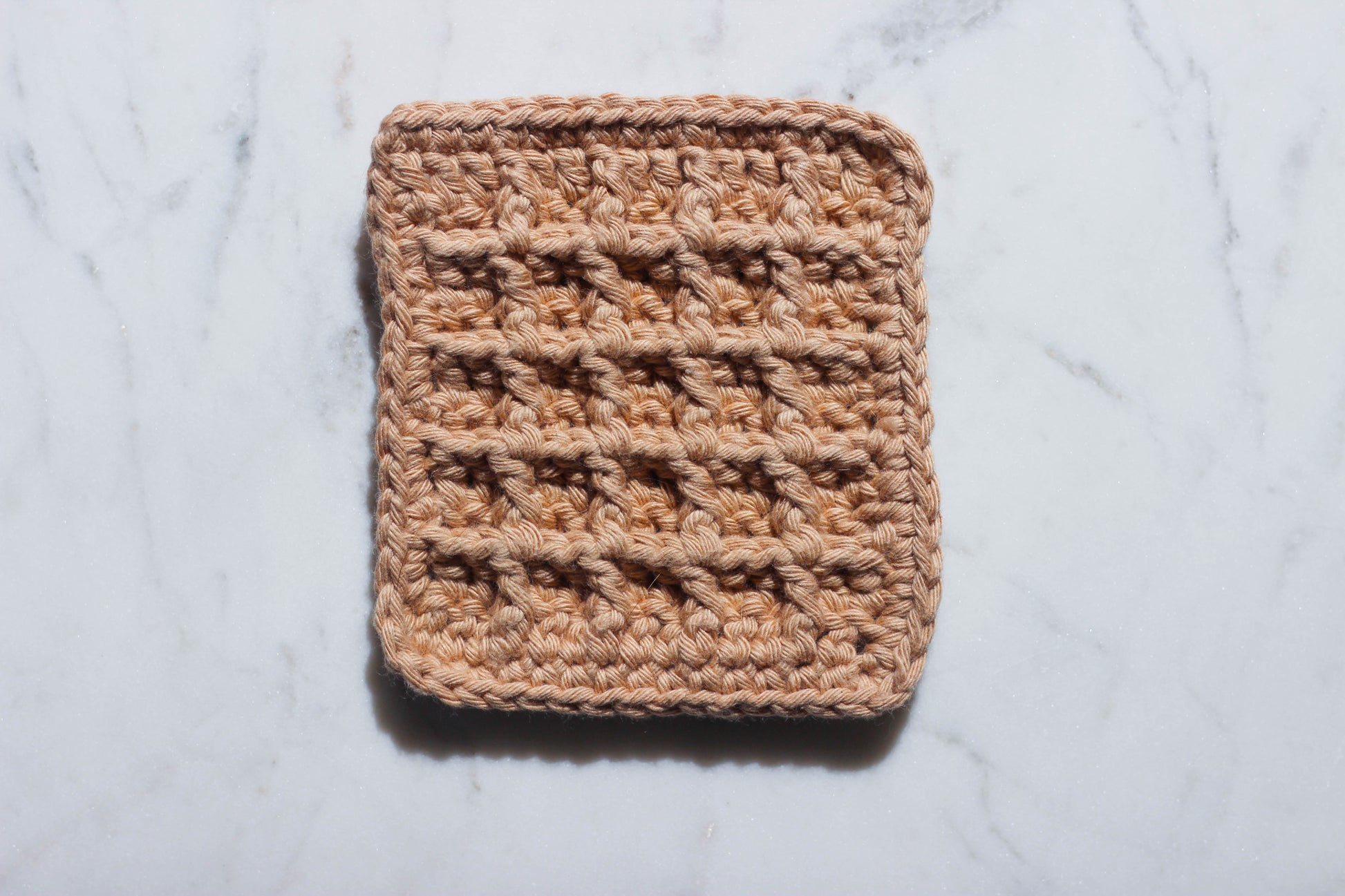 Breakfast collection Crochet Coasters - Bread Slice Toast, Coffee Mug, Waffle, Food - fast crochet project and beginner friendly