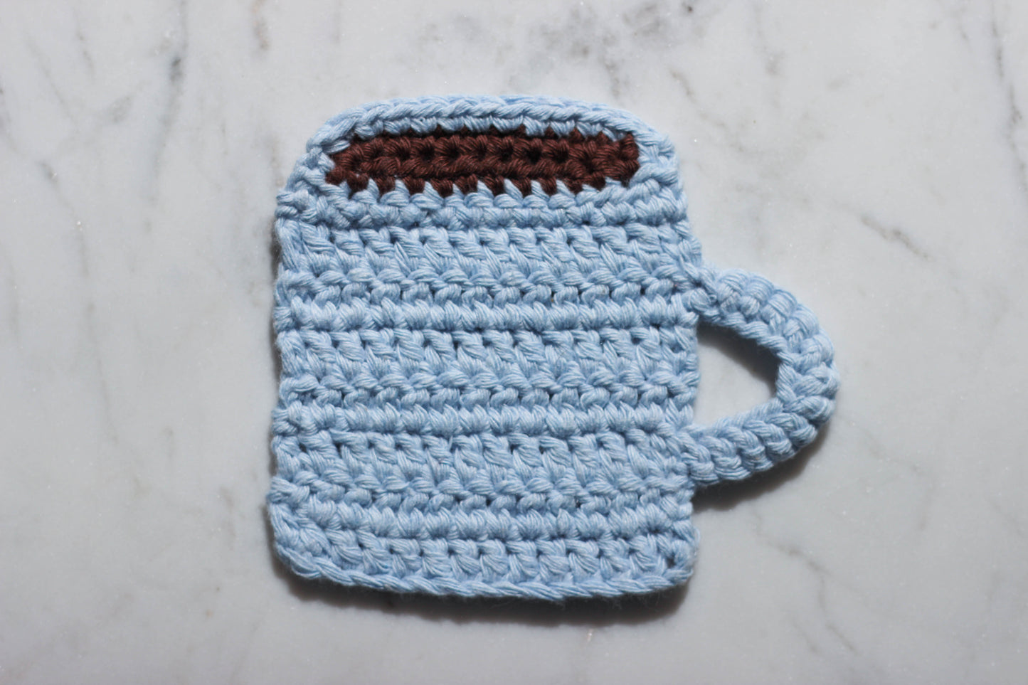 Crochet Mug Coaster Pattern Coffee Matcha Cup - fast crochet project and beginner friendly perfect as a giftCoffee mug coaster pdf crochet pattern beginnerfriendly