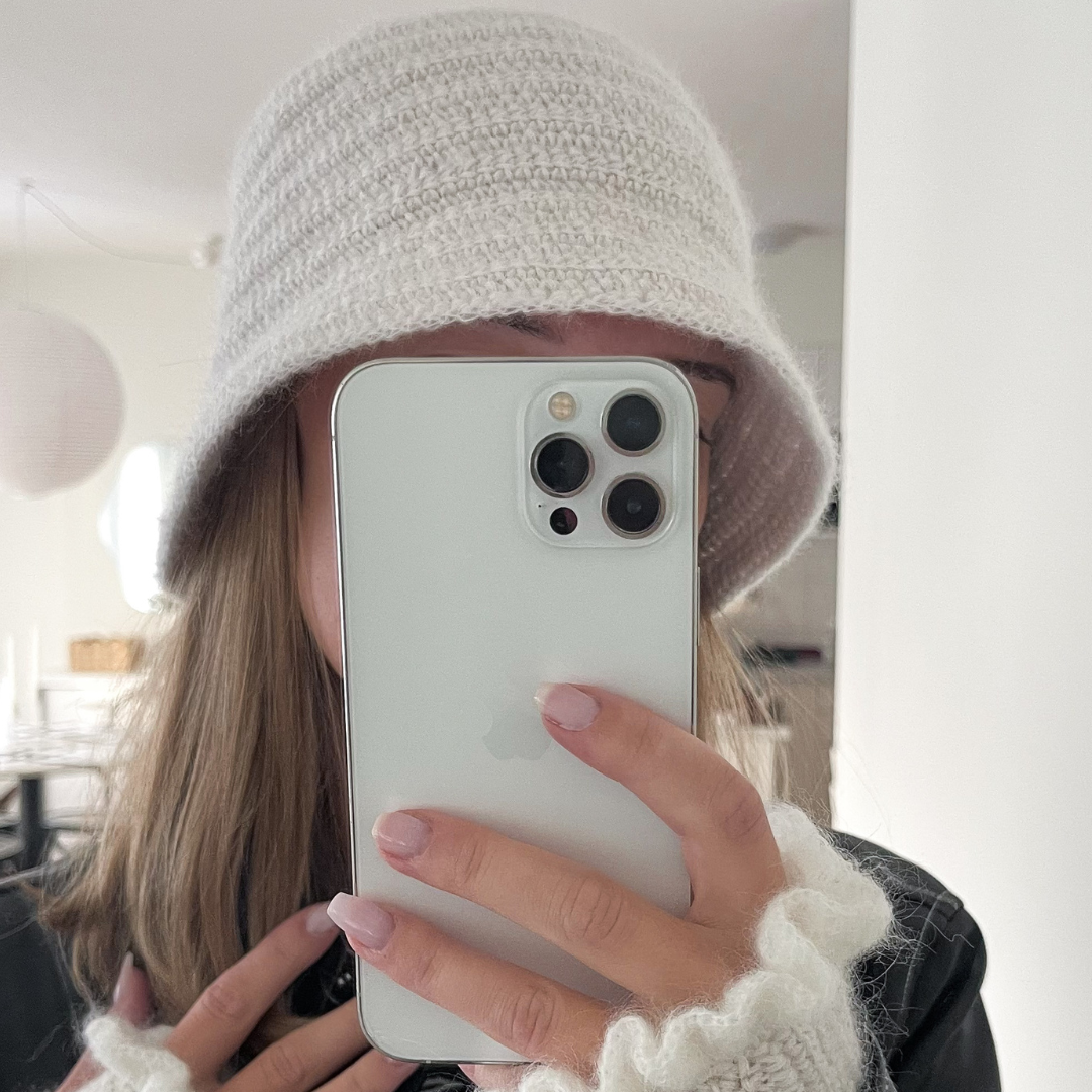 Mohair Winter Hat - Crochet Pattern