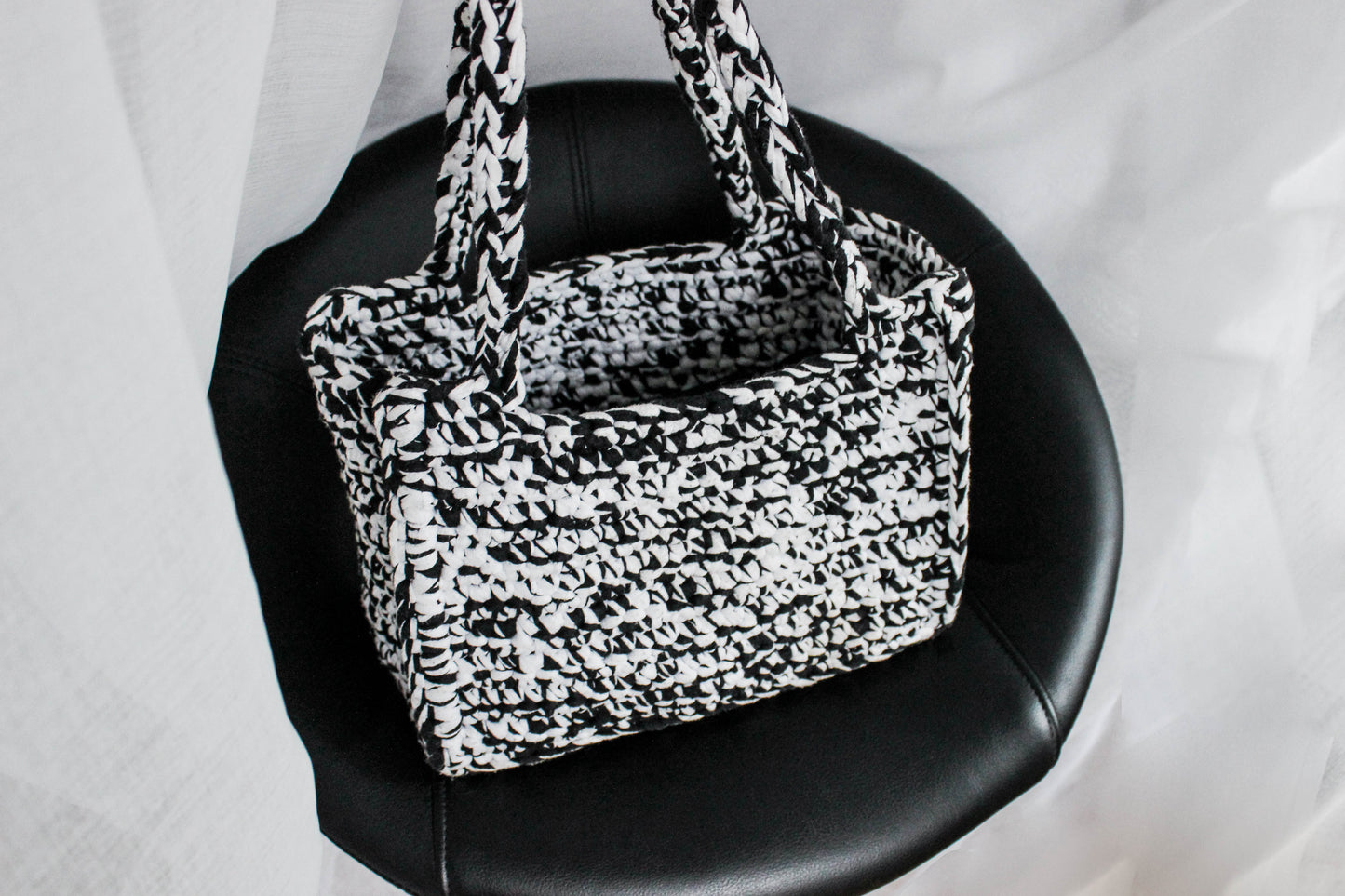 Shopping Bag - Crochet Pattern Workbag everyday tote bag big size