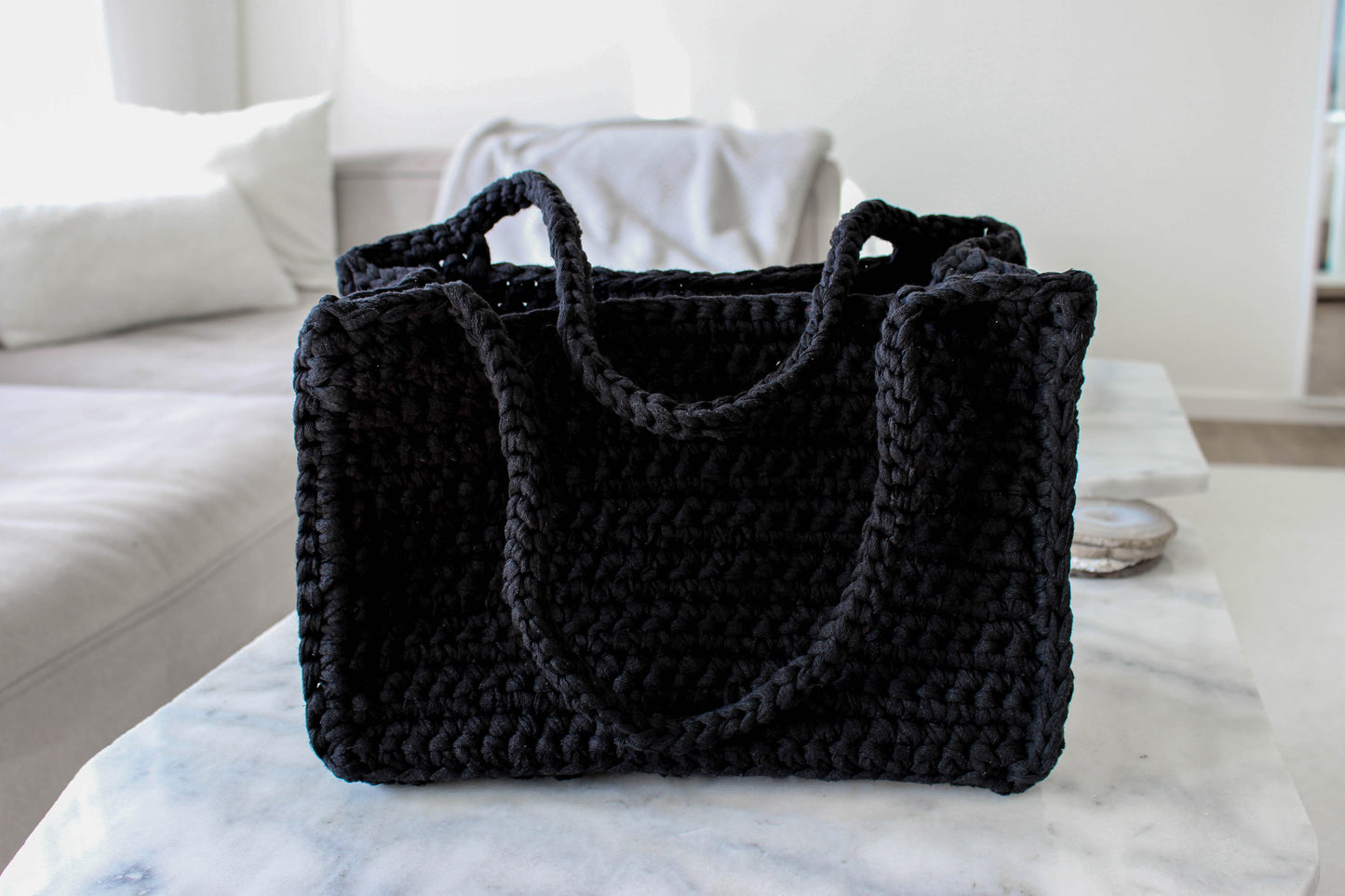 crochet everyday bag beginnerfriendly tote bag