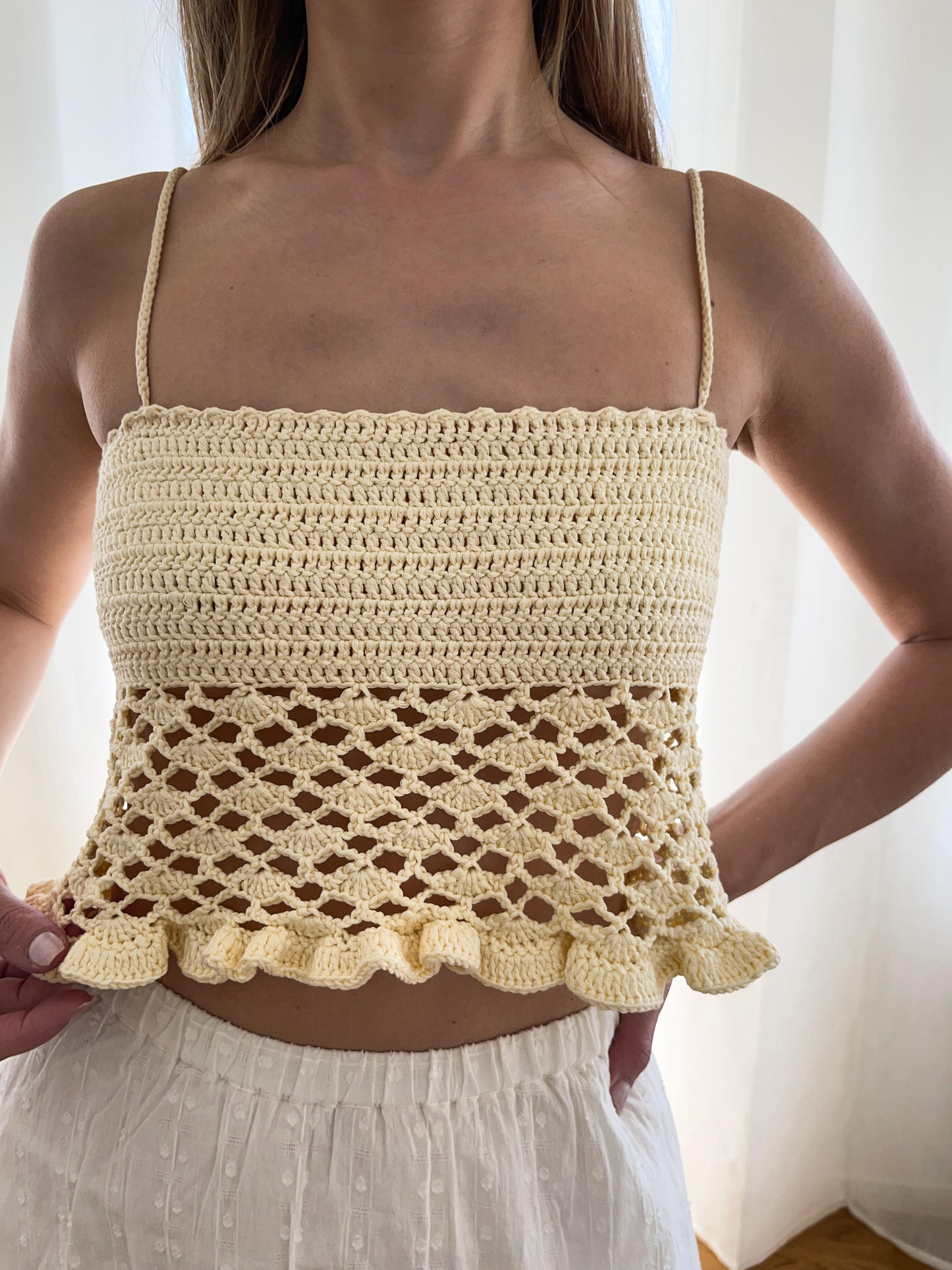 Mermaid top - Crochet pattern